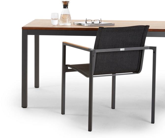 solpuri Прямоугольный садовый стол из тика Classic alu sun-id-1368909 - Вид №9