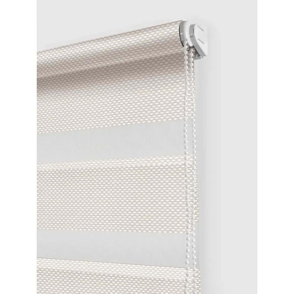 Штора рулонная день-ночь Liza 60x160 см бежевая MIAMOZA Коллекция 2024г STLM-2015408 - Вид №1