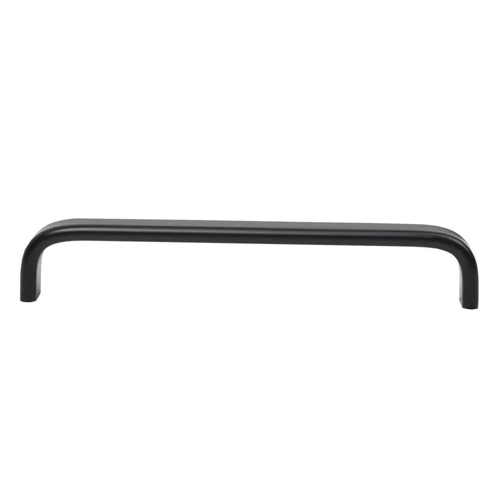 Мебельная ручка-скоба UA340-96 черная 96 мм 87684395 STLM-2129414 AKS  - Вид №1