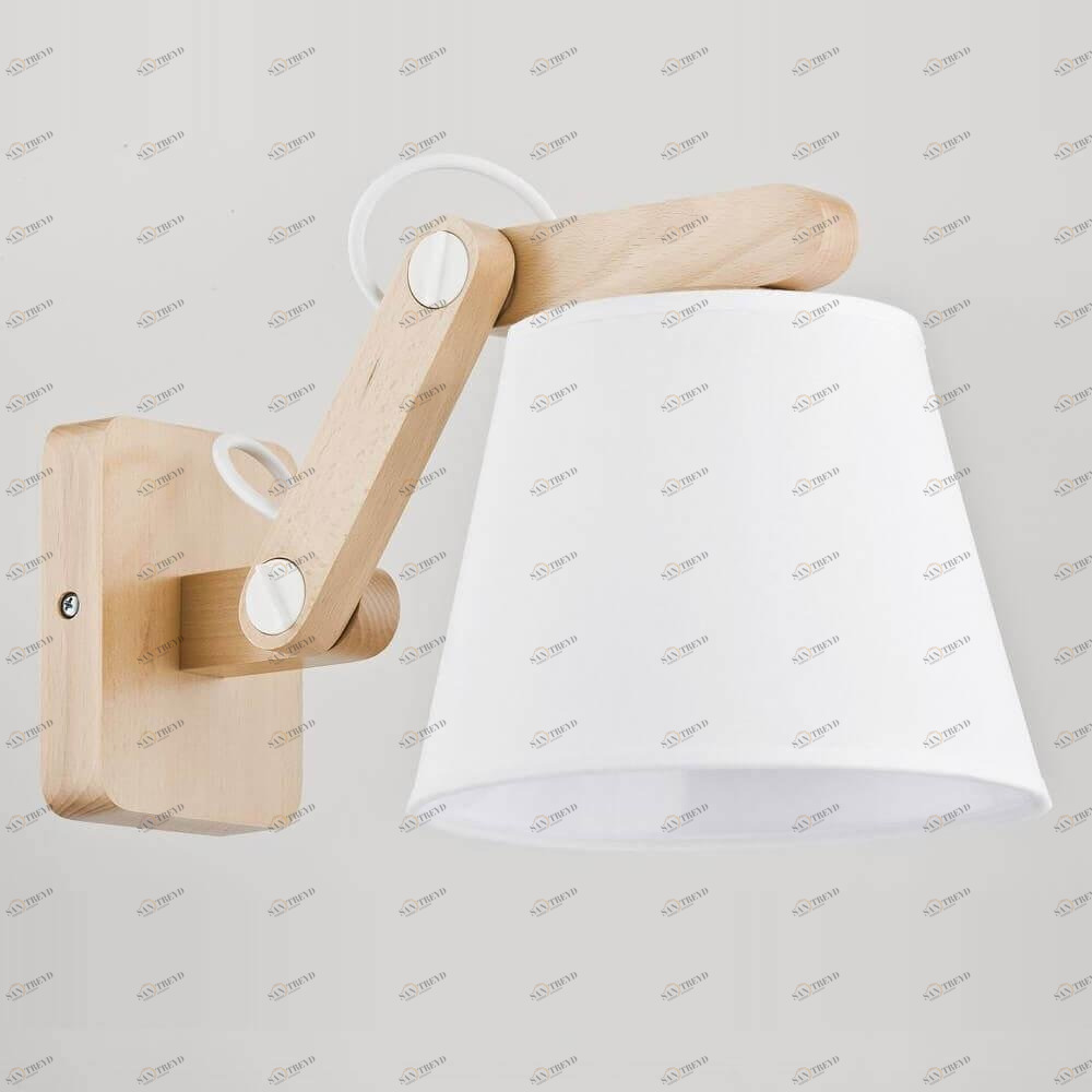 Бра настенное белое Alfa Joga White R 23970 ALFA JOGA 00-3928593 Белый 