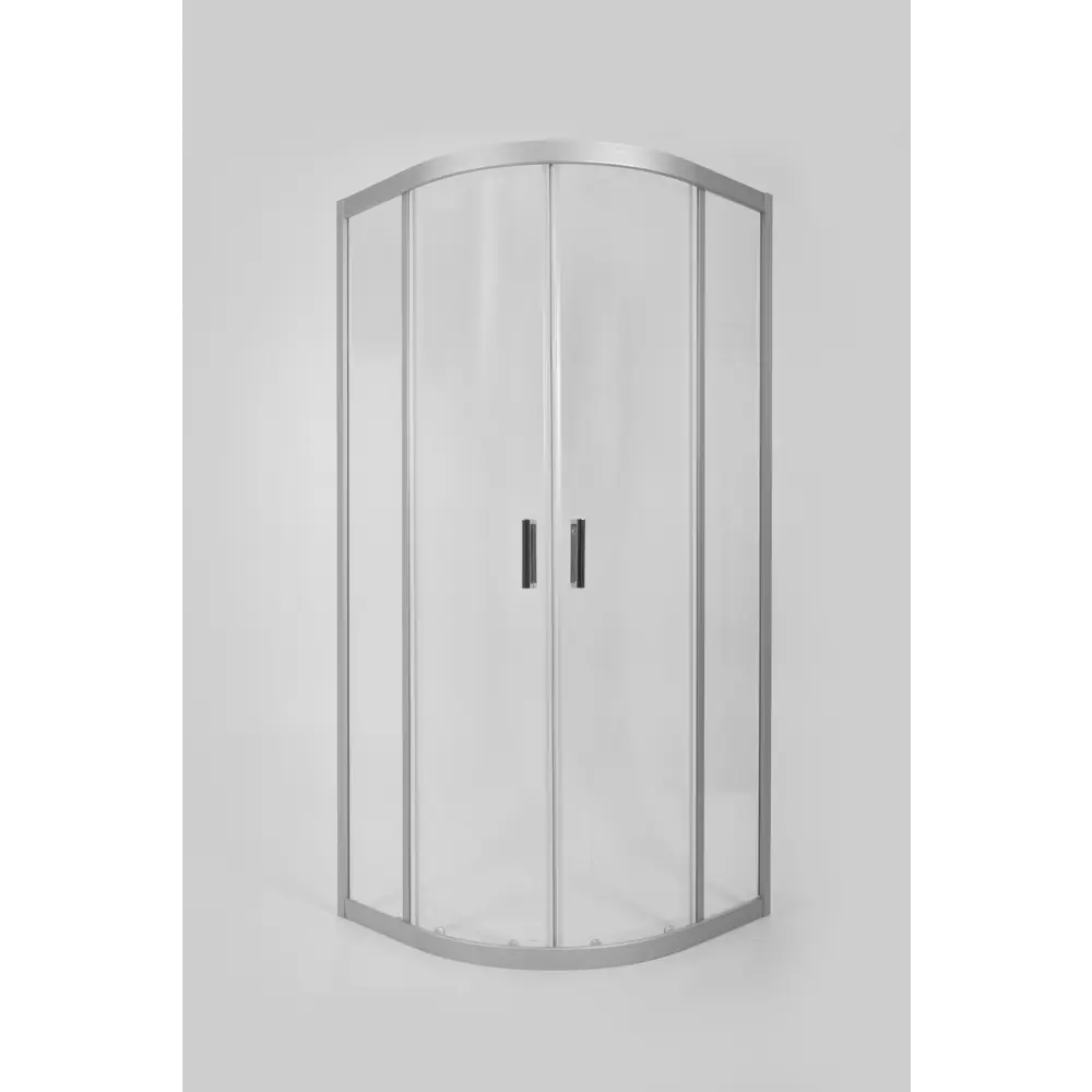 Душевая ширма Метакам Apart 1/4 круга 90x90x185см цвет профиля хром раздвижная стекло 4мм прозрачное 89361548 STLM-2094095  - Вид №2