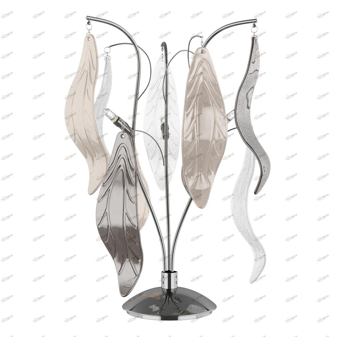 Настольная лампа Lightstar Vetro Сolore 793935 LIGHTSTAR ИНТЕРЬЕРНЫЕ 080166 Прозрачный;хром 