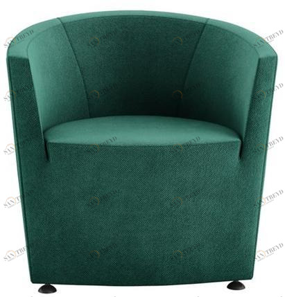 Tacchini Кресло из ткани с подлокотниками Parentesi sun-id-1455838