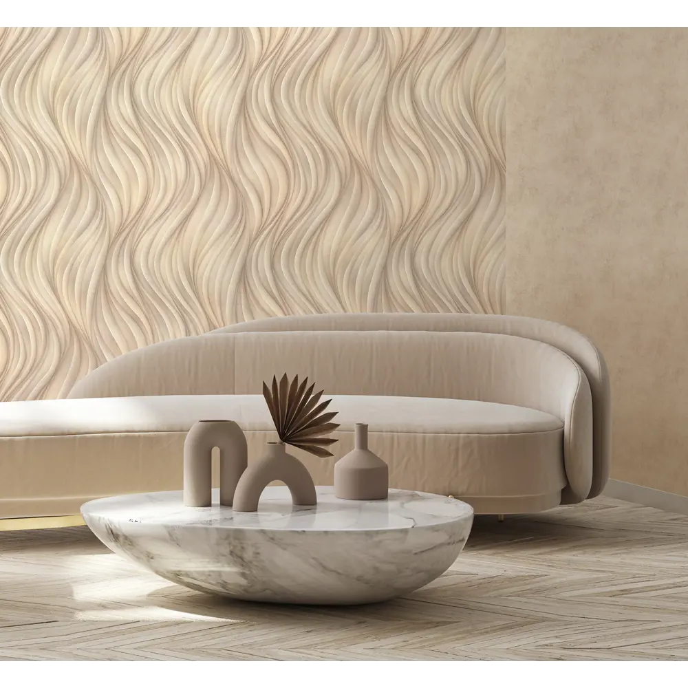 Обои флизелиновые Артекс Эфес бежевые 1.06 м 10692-02 STLM-2172303 - Вид №3