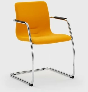 Viganò Кресло консольное тканевое для залов ожидания Queen fabric