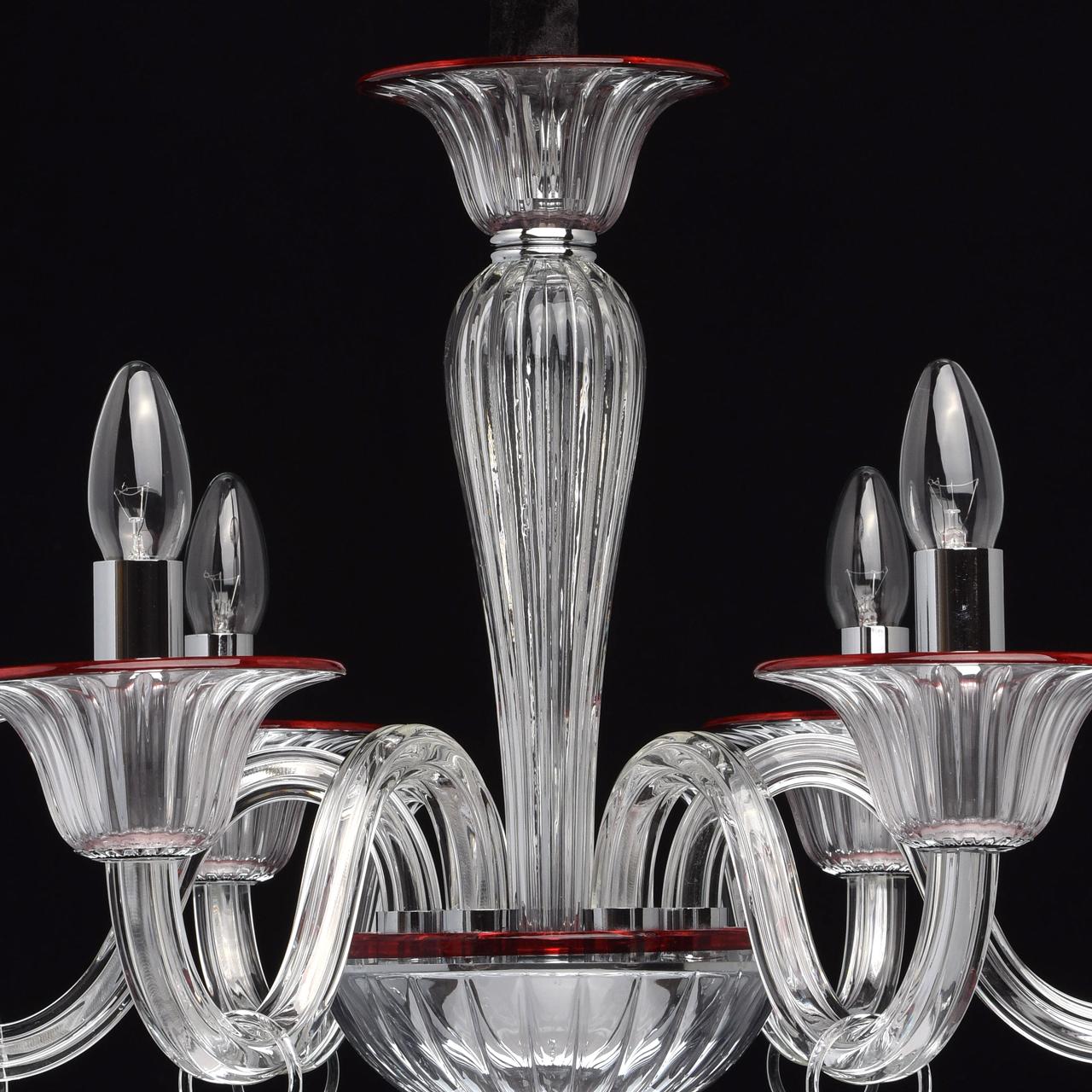 Подвесная люстра MW-Light Элла 483011906 MW-LIGHT ДИЗАЙНЕРСКИЕ, ЭЛЛА 186030 Прозрачный  - Вид №3