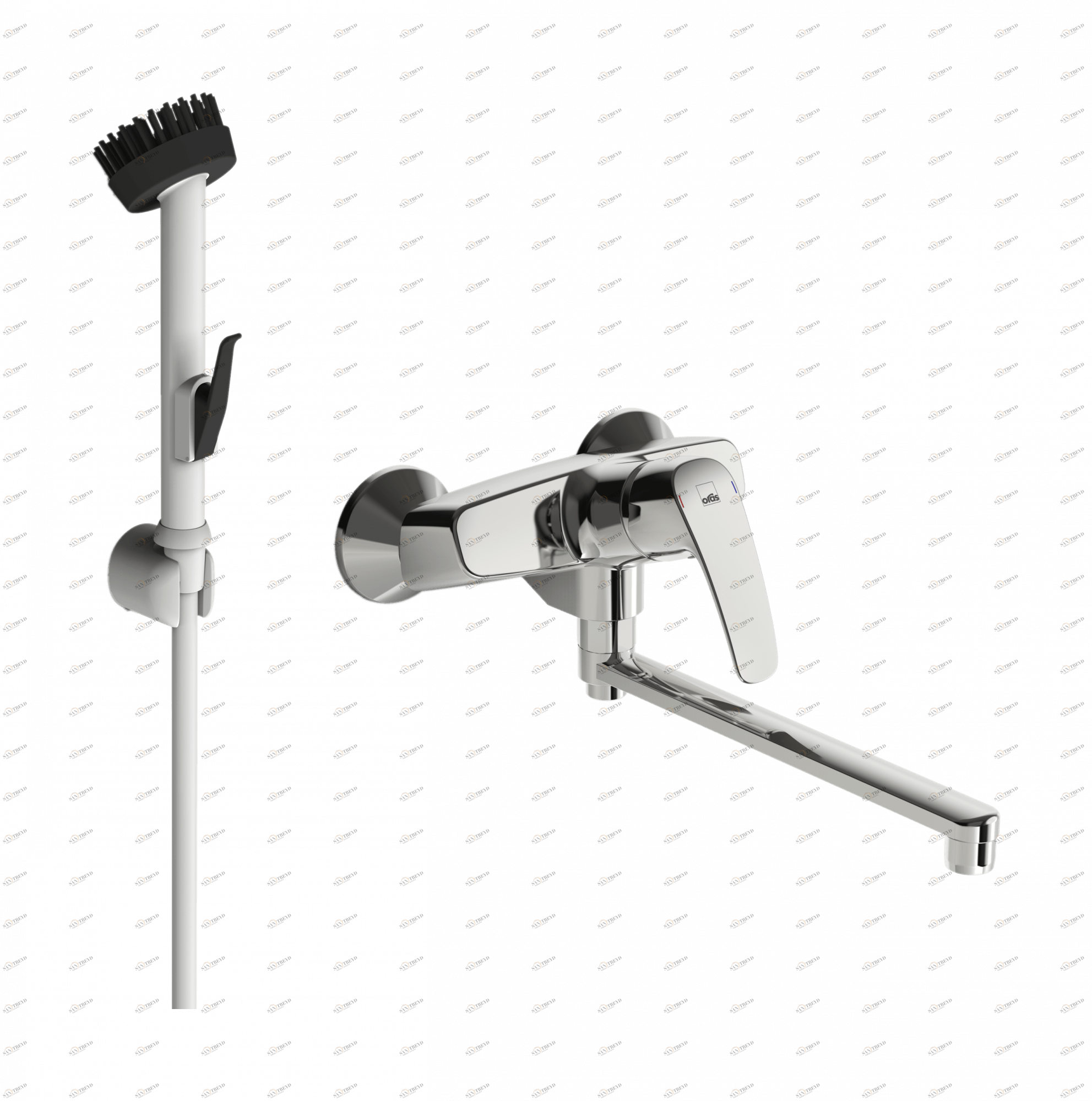 Oras 1077X Смеситель для хозяйственного помещения 1077X Safira Хром 