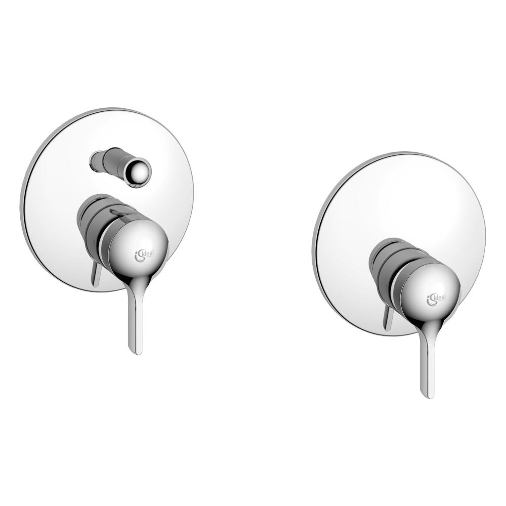 A4720 встраиваемый смеситель для ванны/душа, комплект №2 (внешняя часть), для монтажа с комплектом EASYBOX A1000NU Ideal Standart Melange Santreyd