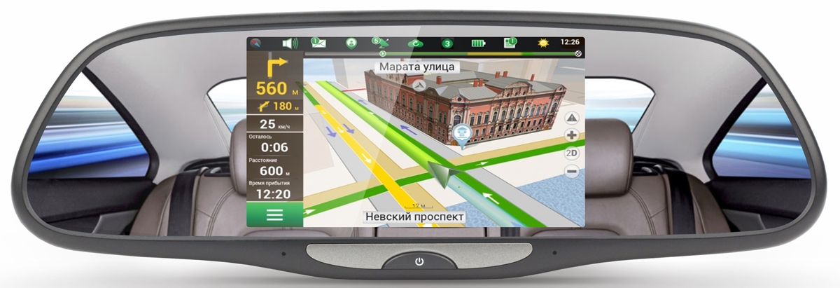 9915331 Видеорегистратор-зеркало ACV GQ50AD STDN-0040195 - Вид №1