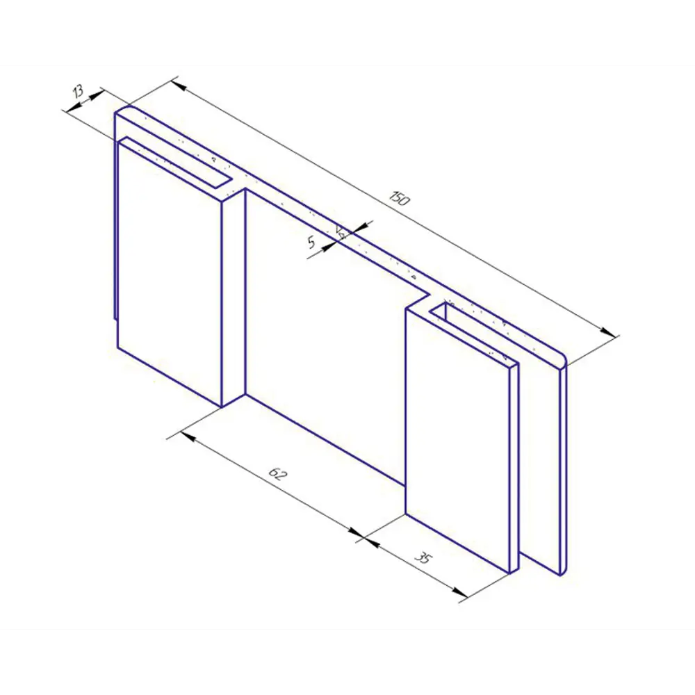 Добор телескопический KAPELLI для дверных проемов белый ПВХ 82938851 STLM-0038197 - Вид №3