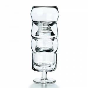 Бокал стеклянный la famiglia, 4 штуки QDO ДИЗАЙНЕРСКИЕ 00-3862965 Прозрачный