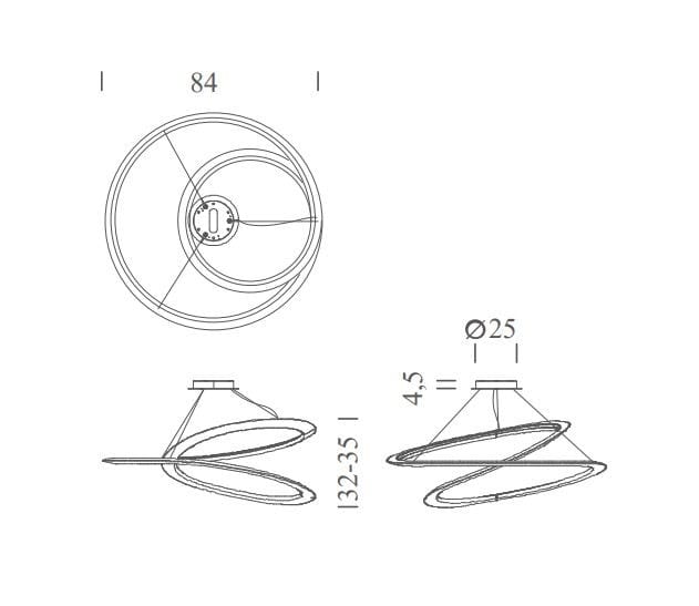 Алюминиевый светодиодный подвесной светильник In Stock Nemo ARCH-00003133 - Вид №2