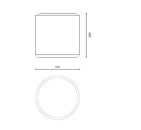 Круглый пуф из шпона Stylish Club His &amp ARCH-00044604 - Вид №8