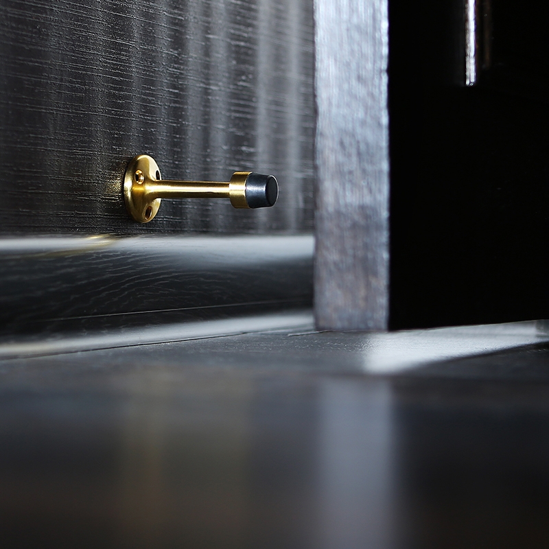 Дверной стопор простой , 35х35х75 мм, золото LJPS0046 Public Steel Россия 