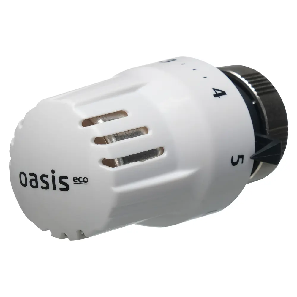 Термостатическая головка жидкостная Oasis Eco T101 M30x1.5 белая 89431366 STLM-2084433  - Вид №2