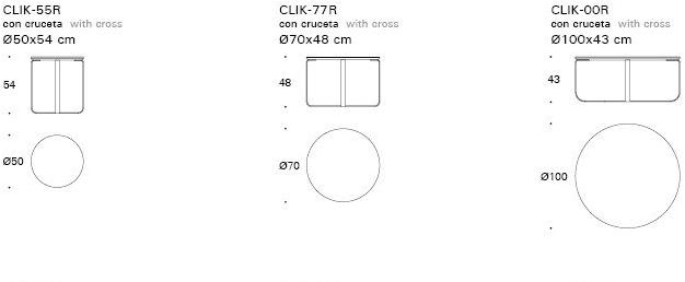 Kendo Mobiliario Низкий круглый деревянный журнальный столик sun-id-1505444 - Вид №11