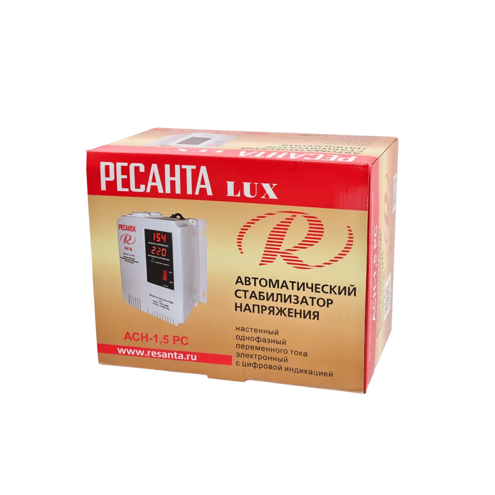 Стабилизатор напряжения Ресанта АСН-1.5 РС 1.5 кВт 89442032 STLM-2161160  - Вид №14