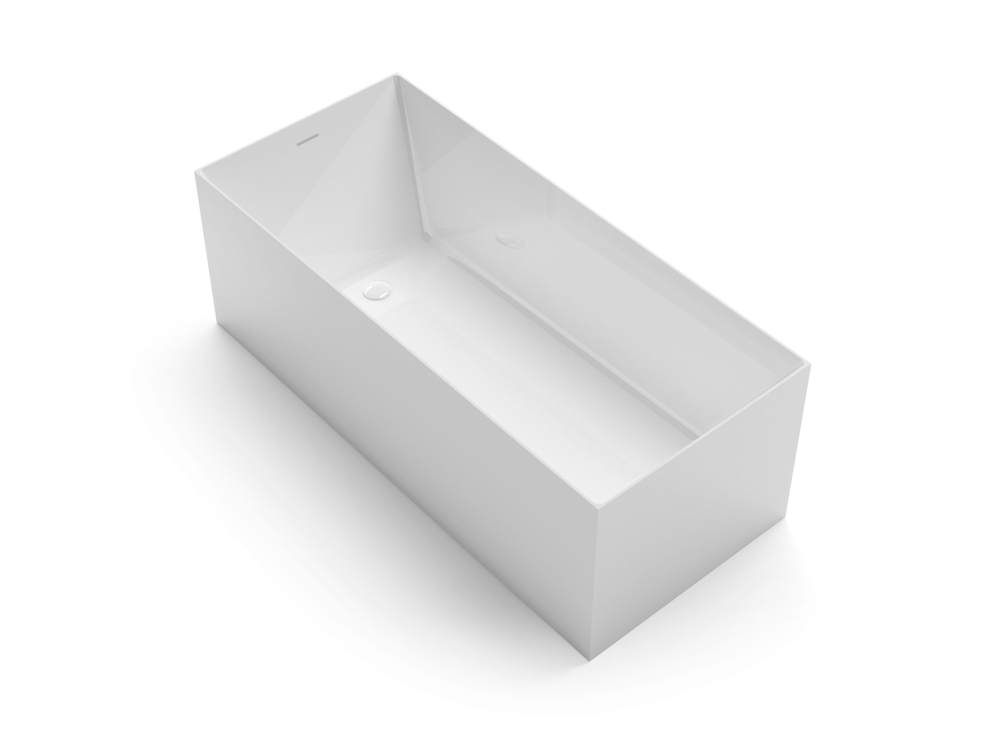 Прямоугольная ванна акриловая комната центр Gruppo Treesse мебель для ванной комнаты-отдельно стоящие ванны ARCH-00023225 - Вид №1