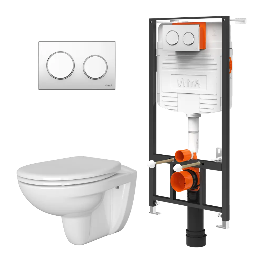 Сет инсталляция с унитазом VitrA SpinFlush 82634389 STLM-2113147 Spin Flush - Вид №2