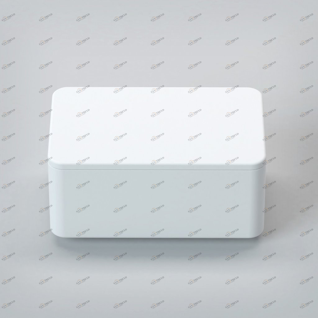 Бокс прямоугольный с крышкой, 10х16х8 CEZARES TITAN-RECT-SCAT