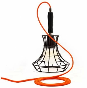 ZAVA Настольная лампа из железа Lady cage