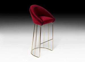 VGnewtrend Барный стул высокий с подставкой для ног