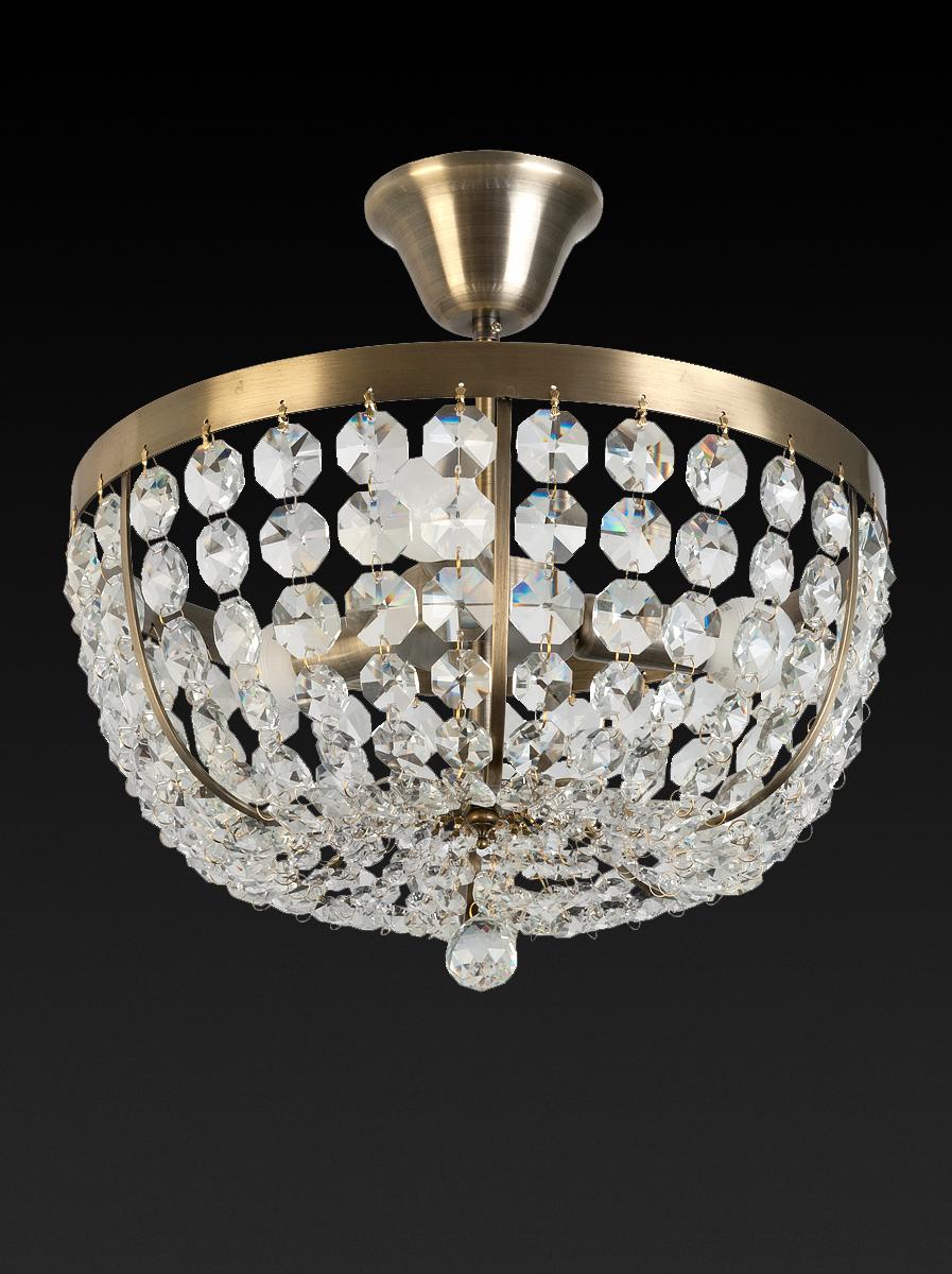 Потолочный светильник Toplight Mary TL1510X-03AB TOPLIGHT MARY BRONZE 202102 Бронза;прозрачный  - Вид №2