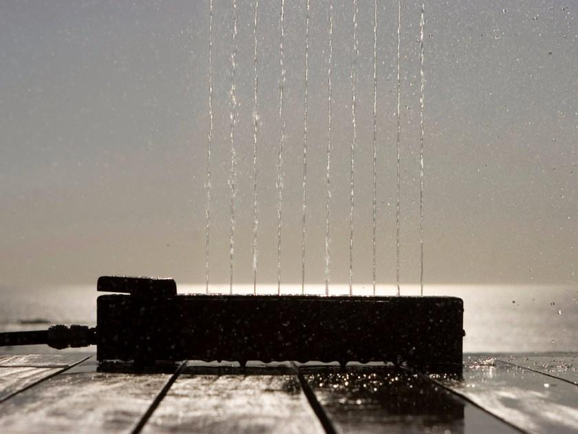 TRADEWINDS Портативный уличный душ из алюминия и дерева sun-id-1458141 - Вид №2