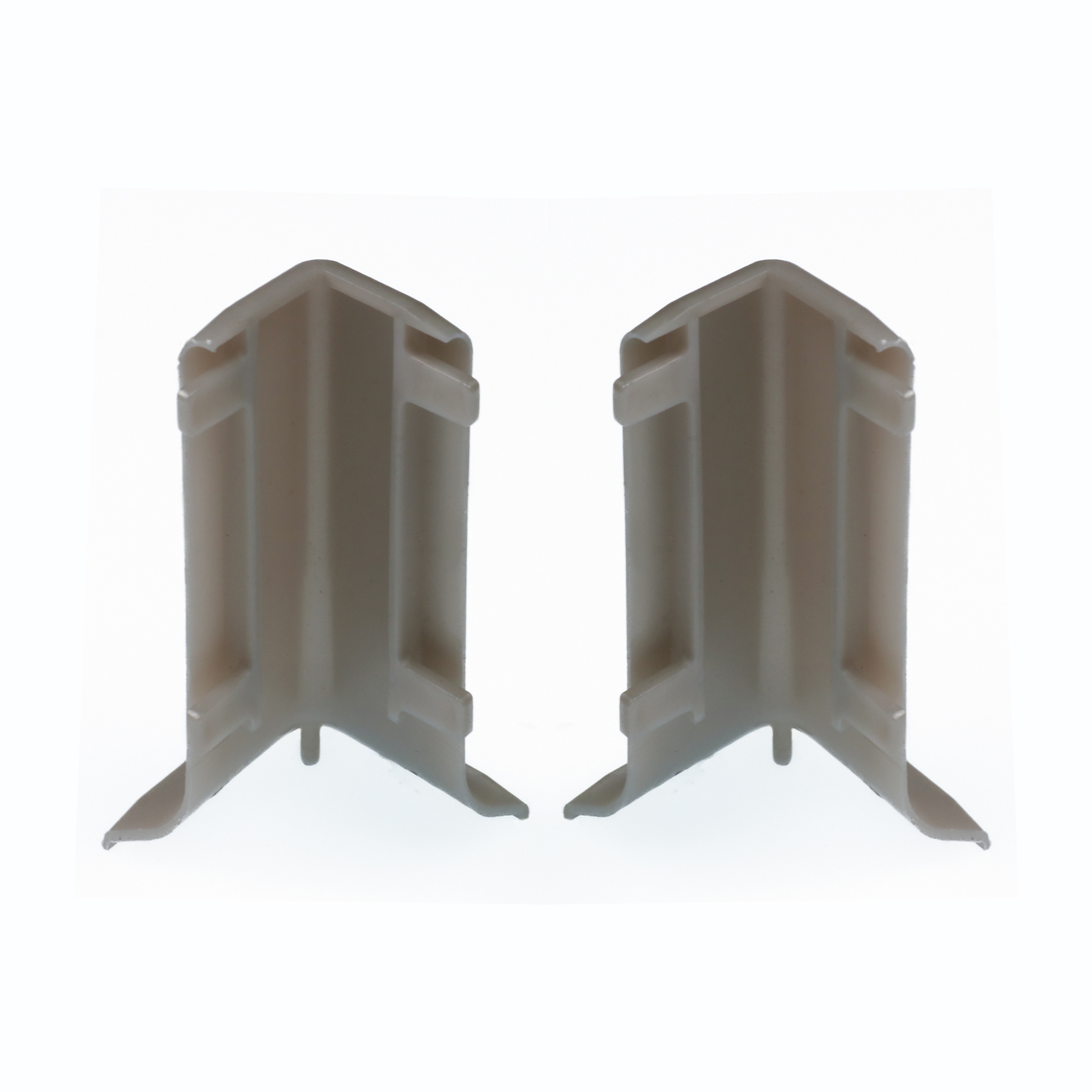 86271442 Угол для плинтуса внешний «Серебро», высота 60 мм, 2 шт. STLM-0067488 Santreyd  - Вид №1