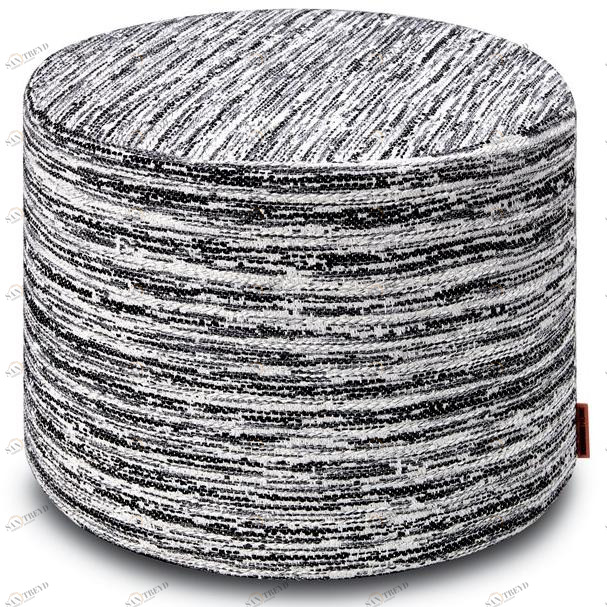 MissoniHome Пуф Cylinder из жаккардовой ткани Winter garden sun-id-1410923