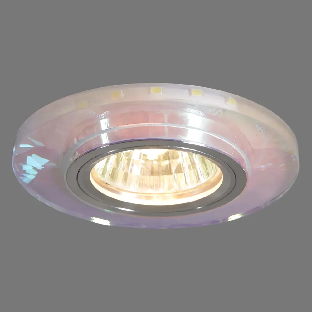 Светильник точечный встраиваемый S211 PR/WH MR16 3W 65 мм, 2.5 м², цвет перламутровый Ambrella light STLM-2132313 - Вид №2