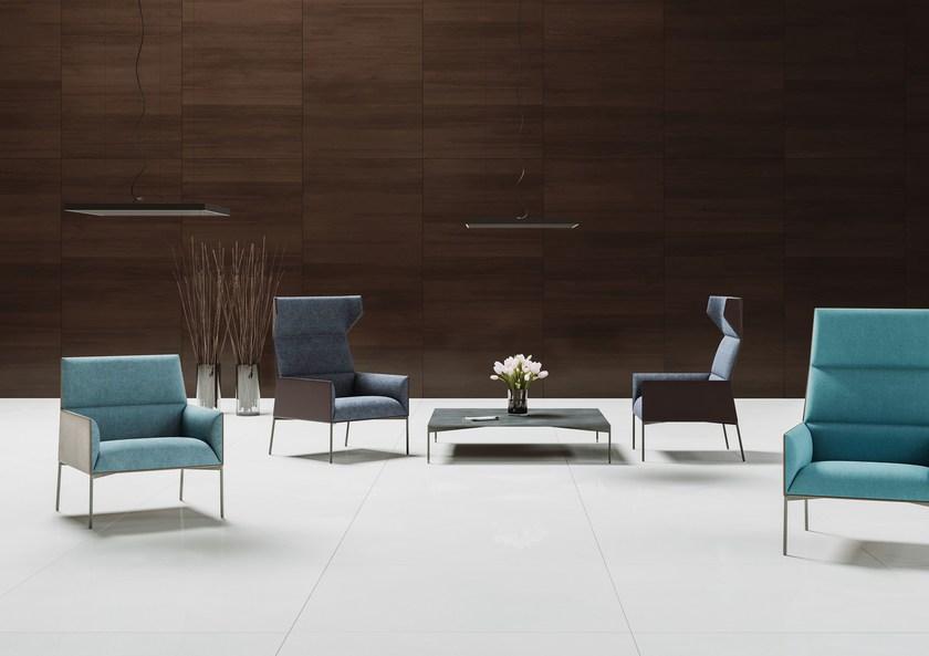 profim Кресло с обивкой из ткани с подлокотниками Chic air sun-id-1499647 - Вид №3