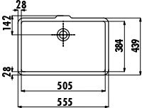 TP738-00CB00E-0000 Раковина ТР738 (38x51 см) Creavit  - Вид №1
