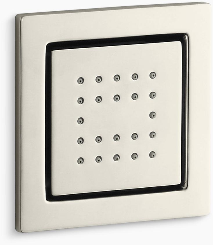 KOHLER WaterTile Square спрей для тела с 22 форсунками и стимулирующим спреем K-8003-SN 