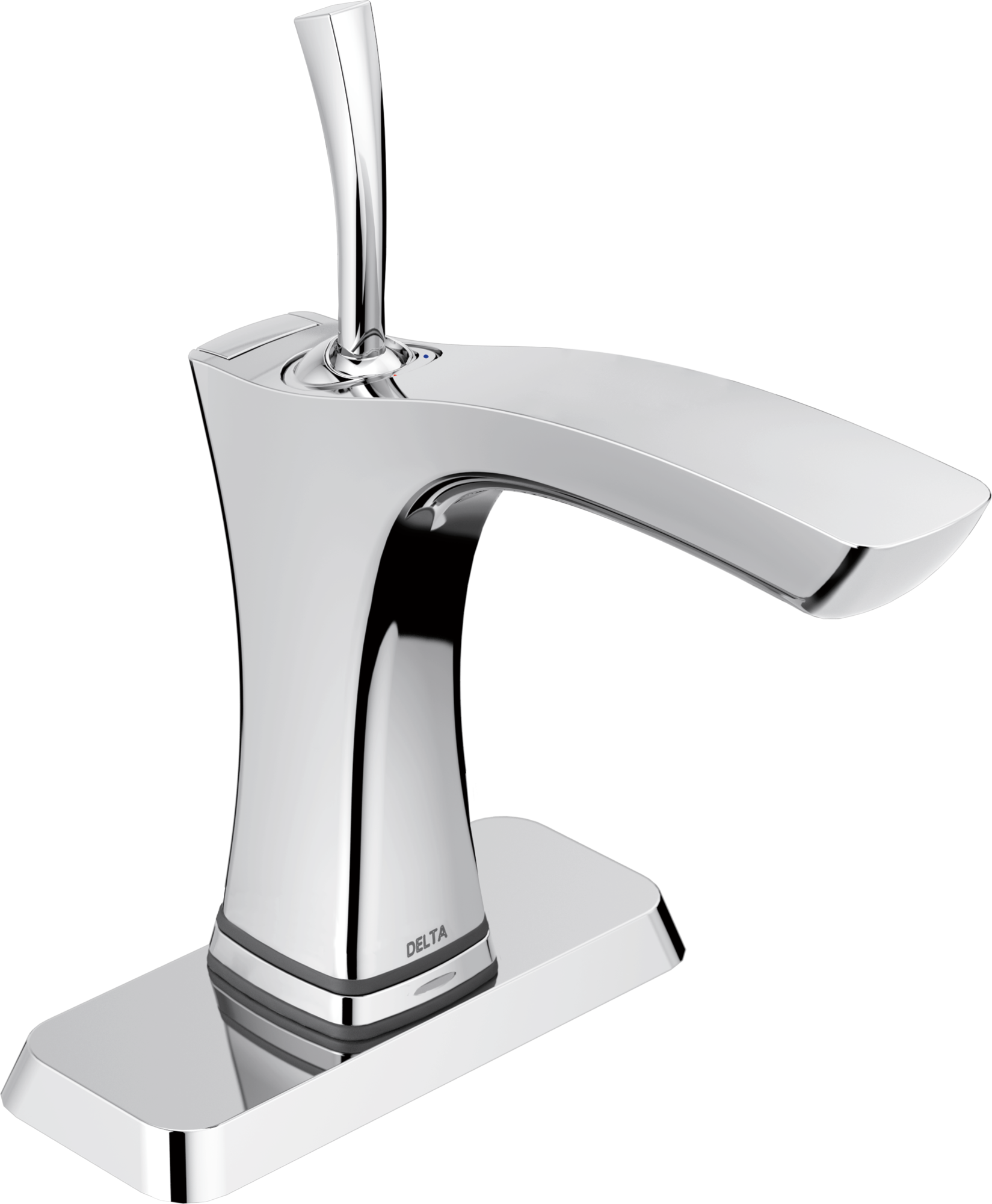 552TLF Смеситель для ванной с одной ручкой с технологией Touch2O.xt® Delta Faucet Tesla Хром - Вид №1