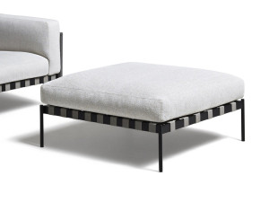 Ткань круглый сад пуфик