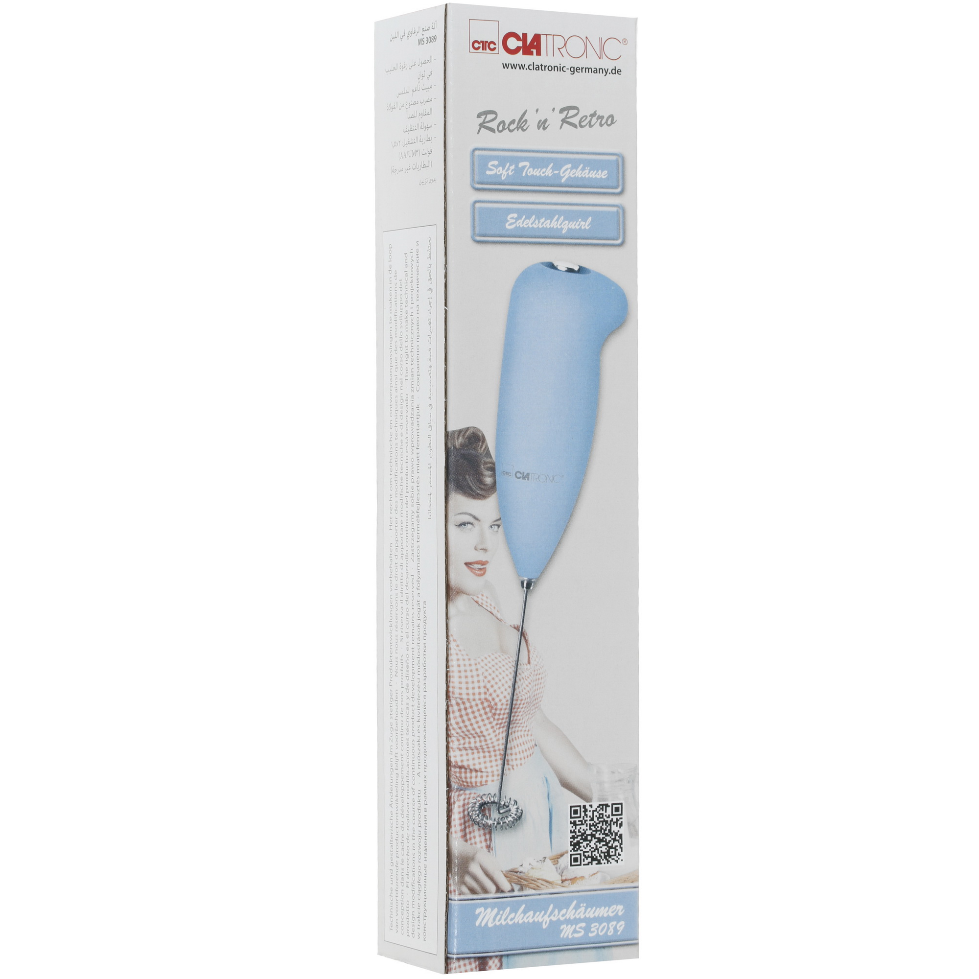 1611610 Капучинатор-вспениватель ручной Clatronic MS 3089 STDN-0005230 - Вид №4