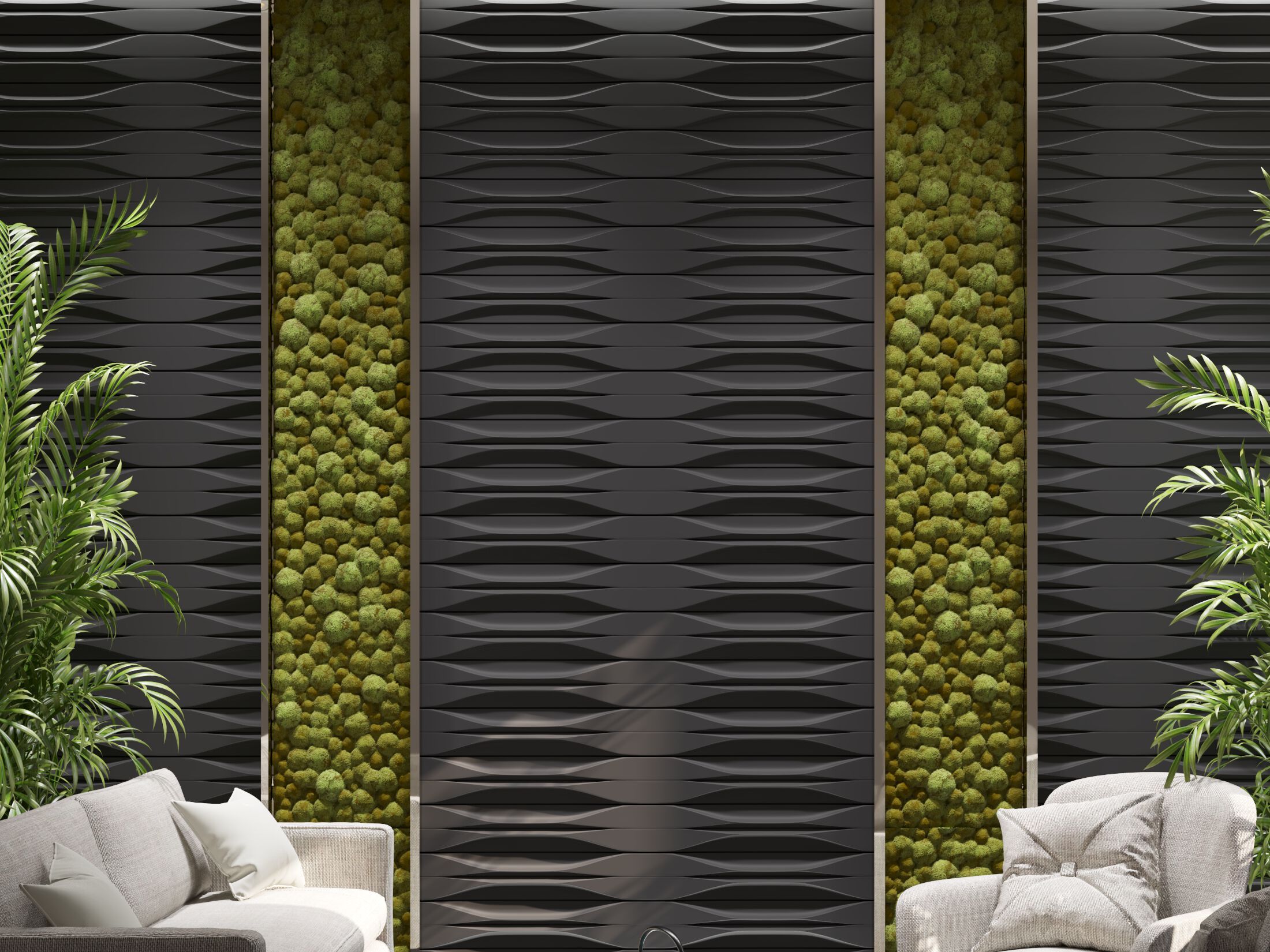 Трехмерное гипсовое покрытие WallDeco M-Modern ARCH-00084496