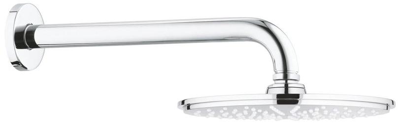 Верхний душ GROHE Rainshower Cosmopolitan Metal, 1 режим, диаметр 210 мм, с ограничением расхода воды, хром (2836800E) - Вид №2