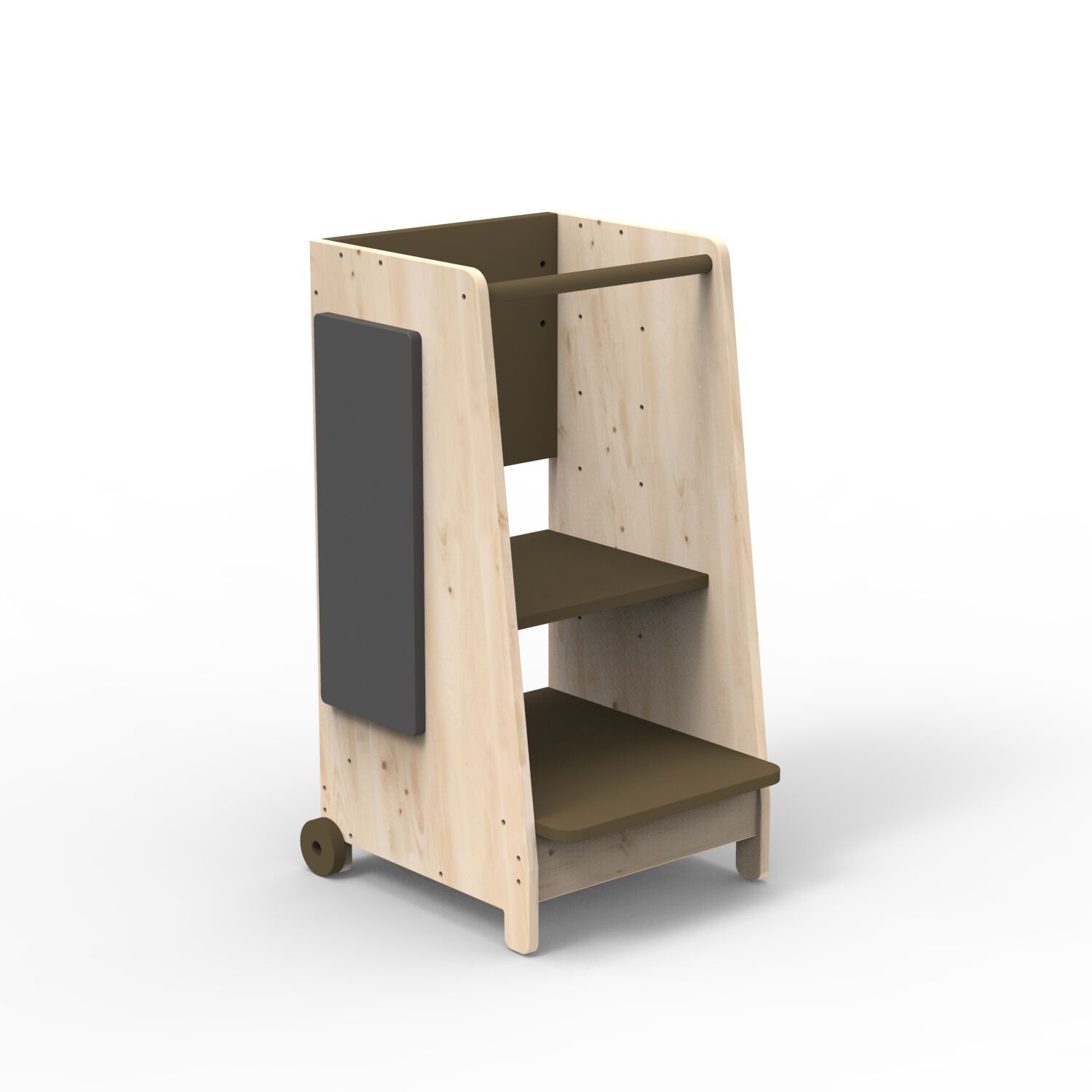 Регулируемая высота деревянный стул Mathy by Bols ASYMETRY ARCH-00149104 - Вид №19