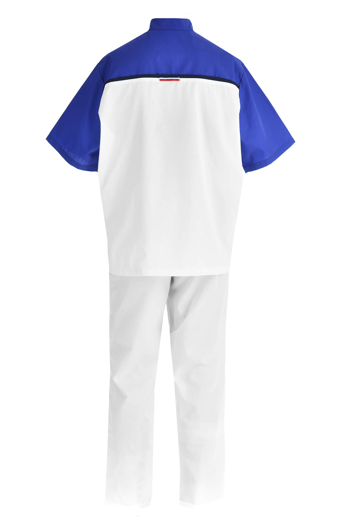 61950 Костюм "Лидер" белый василек  Медицинская одежда  размер 60-62/170-176 Спецодежда  - Вид №3