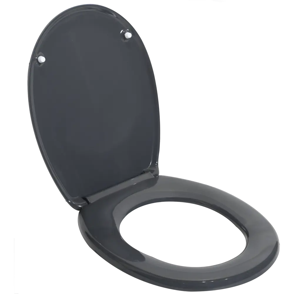 Сиденье для унитаза Sensea Sparta с микролифтом цвет тёмно-серый 82264213 STLM-2119283 - Вид №2