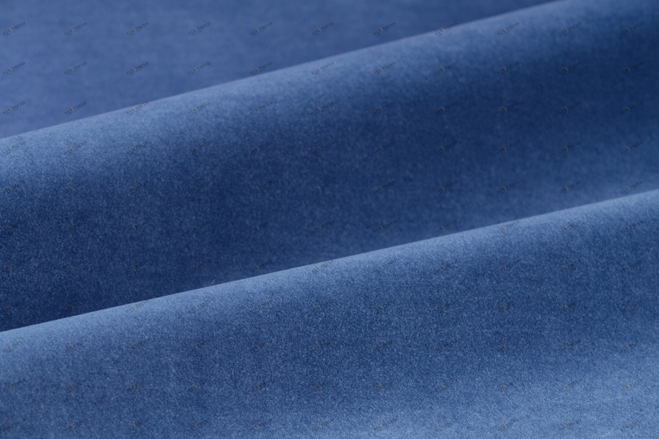 COLORISTICA Ткань мебельная  Микровелюр  NEWGeneration Синий generation-col-13