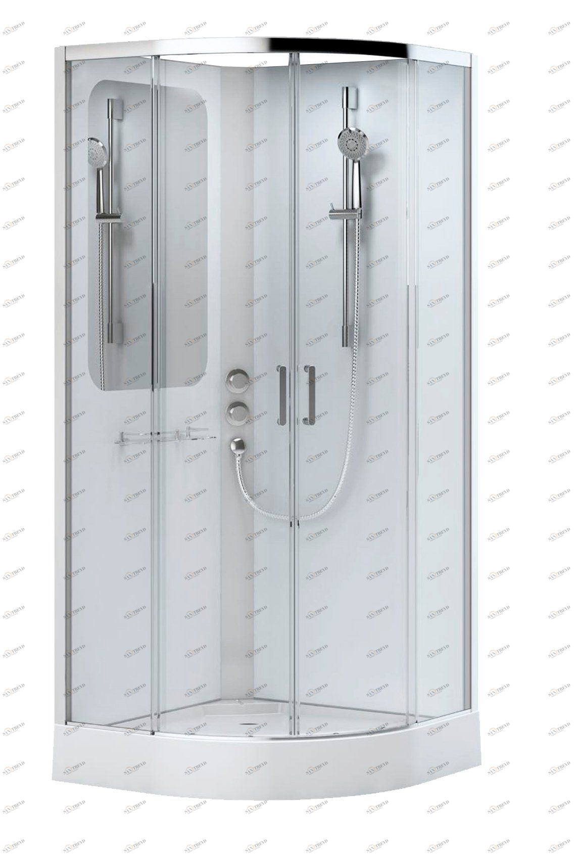 Душевая кабина Acquazzone Bogema 100BK ACQUAZZONEBOGEMA100BK