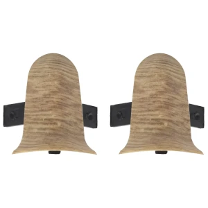 Угол для плинтуса внешний «Осина Европейская» 55 мм 2 шт. 18334439 STLM-2009612
