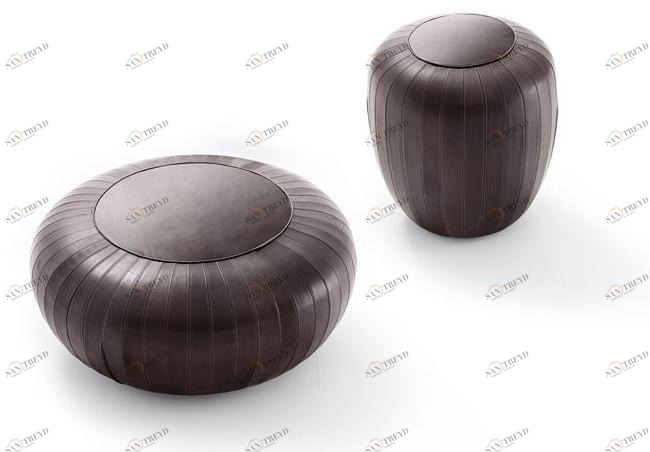 Lema Пуф из мягкой кожи sun-id-1460114