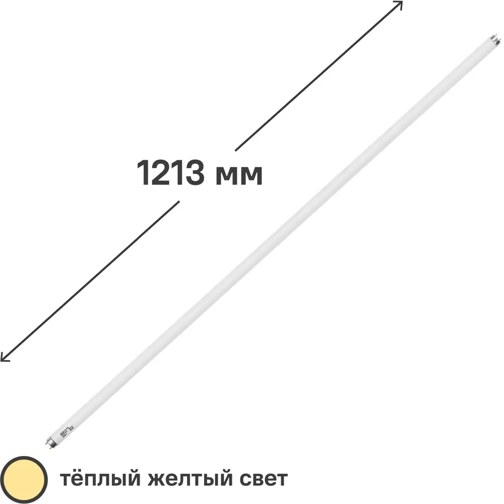 Лампа люминесцентная TDM Electric T8 G13 36 Вт теплый белый свет SQ0355-0028 STLM-2043620 - Вид №1