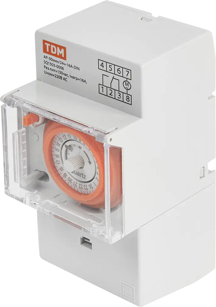 Суточное аналоговое реле времени TDM Electric для автоматизации оборудования 84399571