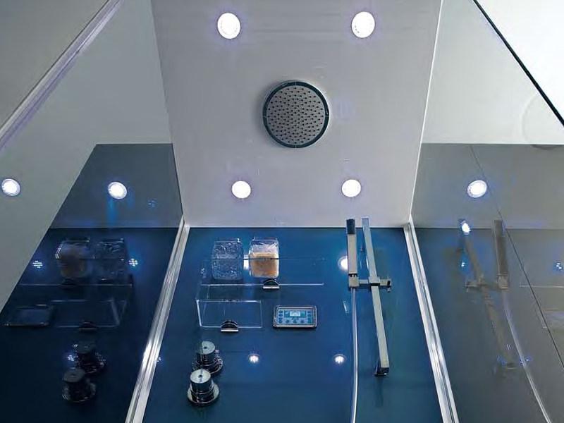 Gruppo Geromin Многофункциональная душевая кабина из хрусталя с турецкой баней Tempo sun-id-1355231 - Вид №2