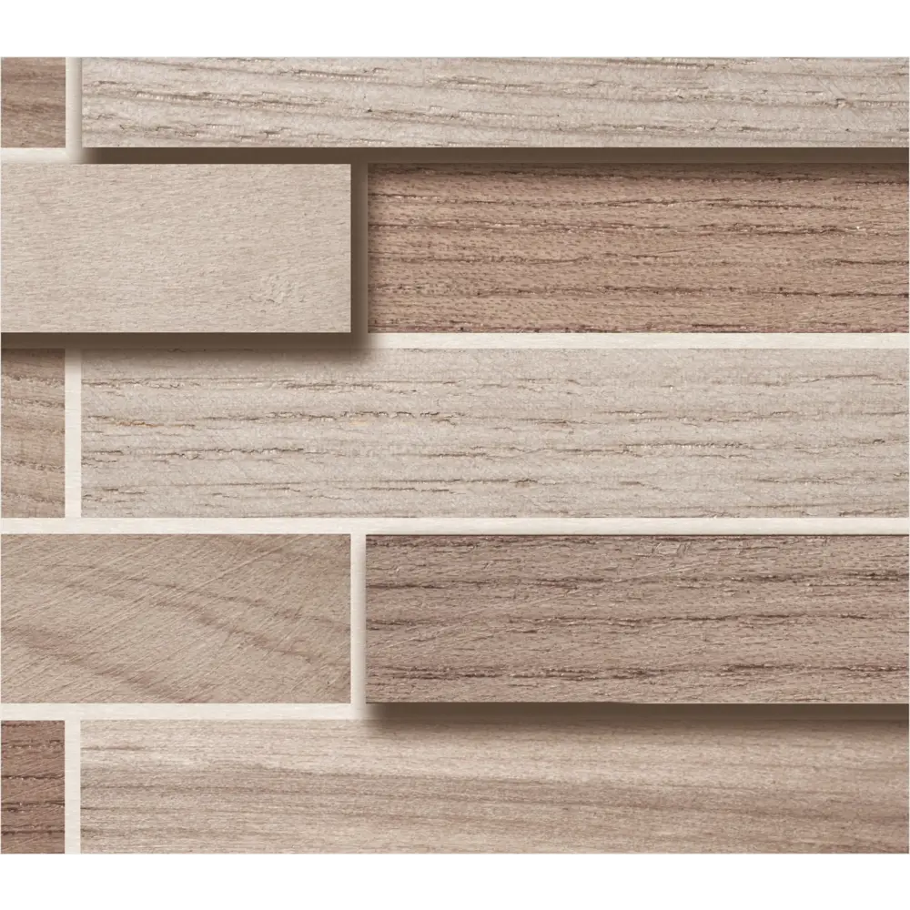 GRACE 3D-панель ПВХ Паркет грей 980х480 мм для стильного интерьера 81968441 STLM-0016023